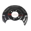 METZGER 6115454 - Déflecteur, disque de frein avant droit