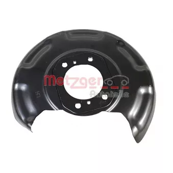Déflecteur, disque de frein avant droit METZGER 6115454