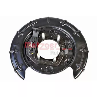 Plateau de frein arrière gauche METZGER 6117071