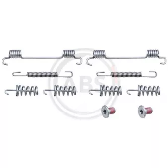 Kit d'accessoires, mâchoires de frein de stationnement A.B.S. 0051Q