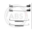 A.B.S. 0520Q - Kit d'accessoires, mâchoire de frein