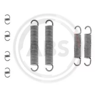 Kit d'accessoires, mâchoire de frein A.B.S. 0585Q