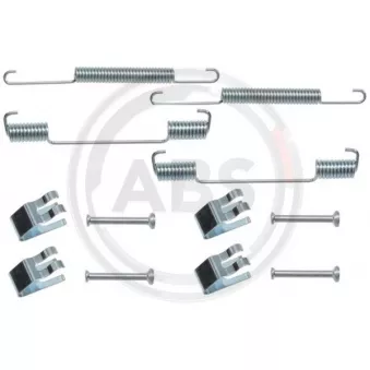 Kit d'accessoires, mâchoire de frein A.B.S. 0608Q pour BMW Série 3 320 - 109cv