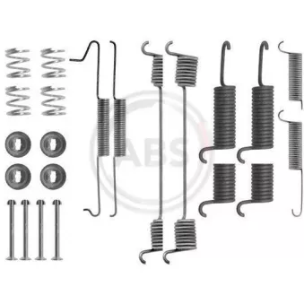 A.B.S. 0647Q - Kit d'accessoires, mâchoire de frein