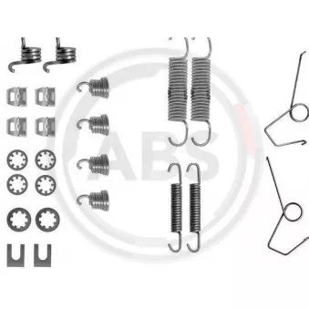 Kit d'accessoires, mâchoire de frein A.B.S. 0719Q pour RENAULT R21 1.9 D - 64cv