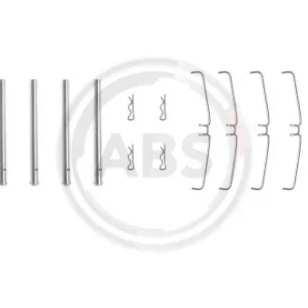 A.B.S. 0965Q - Kit d'accessoires, plaquette de frein à disque