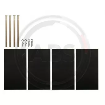 Kit d'accessoires, plaquette de frein à disque A.B.S. 0983Q