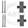 A.B.S. 1039Q - Kit d'accessoires, plaquette de frein à disque