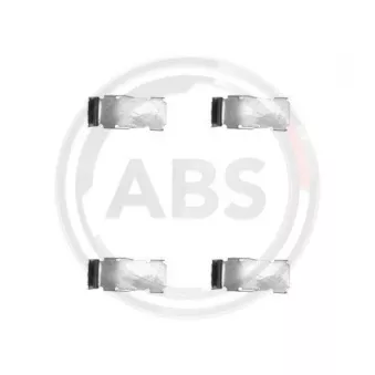 A.B.S. 1094Q - Kit d'accessoires, plaquette de frein à disque