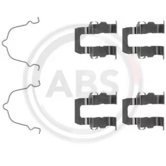 A.B.S. 1119Q - Kit d'accessoires, plaquette de frein à disque