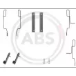A.B.S. 1188Q - Kit d'accessoires, plaquette de frein à disque