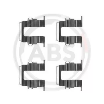A.B.S. 1259Q - Kit d'accessoires, plaquette de frein à disque