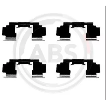 Kit d'accessoires, plaquette de frein à disque A.B.S. [1276Q]