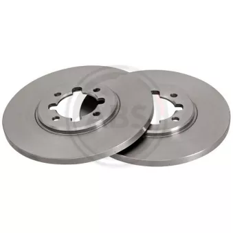 Jeu de 2 disques de frein avant A.B.S. 15538