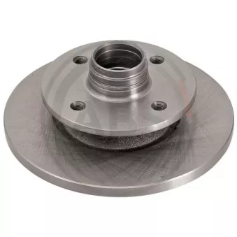 Jeu de 2 disques de frein avant A.B.S. 15552 pour MAZDA 626 1.6 - 82cv