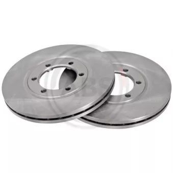 Jeu de 2 disques de frein avant A.B.S. 17021