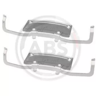 A.B.S. 1706Q - Kit d'accessoires, plaquette de frein à disque