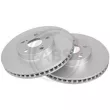 A.B.S. 17187 - Jeu de 2 disques de frein avant