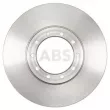 Jeu de 2 disques de frein avant A.B.S. [18037]
