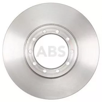 A.B.S. 18037 - Jeu de 2 disques de frein avant