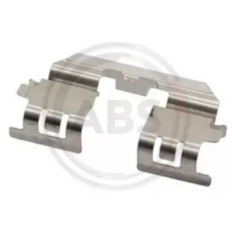 Kit d'accessoires, plaquette de frein à disque A.B.S. 1810Q pour HONDA ACCORD 2.2 i-DTEC - 150cv