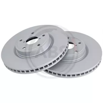 A.B.S. 18600 - Jeu de 2 disques de frein avant