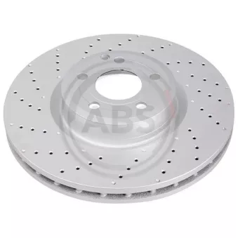 Jeu de 2 disques de frein avant A.B.S. 18713 pour MERCEDES-BENZ SL 500 - 455cv