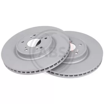Jeu de 2 disques de frein avant A.B.S. 18837 pour HONDA CR-V 1.5 VTEC - 173cv