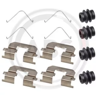 Kit d'accessoires, plaquette de frein à disque A.B.S. 1934Q