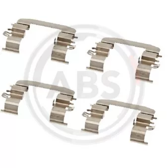 Kit d'accessoires, plaquette de frein à disque A.B.S. OEM H10069