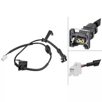 Capteur, vitesse de roue A.B.S. 31615 pour HYUNDAI GETZ 1.5 CRDi - 88cv