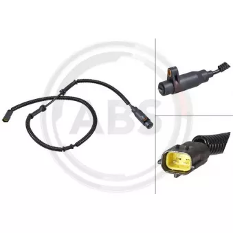 Capteur, vitesse de roue A.B.S. 31619 pour KIA CARENS 1.8 - 126cv