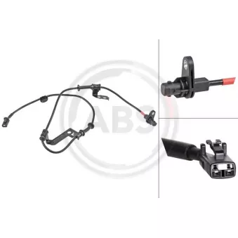 Capteur, vitesse de roue A.B.S. 31987 pour KIA CARENS 1.6 GDi - 135cv