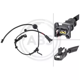 Capteur, vitesse de roue A.B.S. 32088