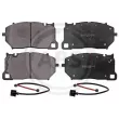Jeu de 4 plaquettes de frein avant A.B.S. [35193]