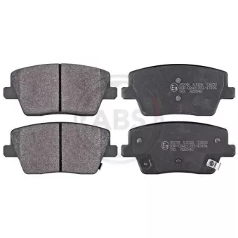 Jeu de 4 plaquettes de frein arrière A.B.S. OEM 58302S0A30