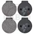 A.B.S. 36115 - Kit de plaquettes de frein, disque de frein de stationnement
