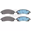 A.B.S. 37570 - Jeu de 4 plaquettes de frein avant