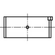 Coussinet de bielle KOLBENSCHMIDT [74696600]