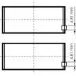 KOLBENSCHMIDT 77844620 - Kit de coussinets de bielle