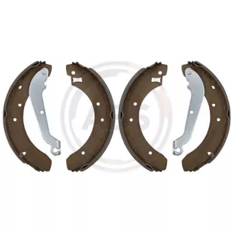 Jeu de mâchoires de frein A.B.S. 8715 pour FORD SIERRA 2.8 i XR 4x4 - 146cv