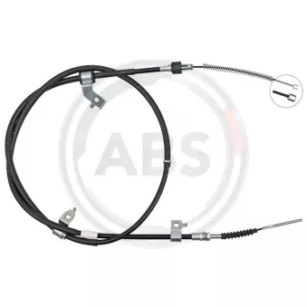Tirette à câble, frein de stationnement A.B.S. K10172 pour MITSUBISHI L 2.5 DI-D (RWD) - 128cv