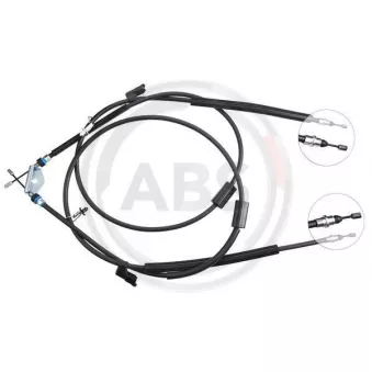 Tirette à câble, frein de stationnement A.B.S. OEM 1302698