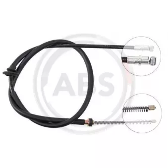 Tirette à câble, frein de stationnement A.B.S. K10706