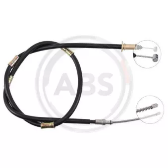 Tirette à câble, frein de stationnement A.B.S. K10917 pour HYUNDAI LANTRA 1.8 i 16V - 127cv