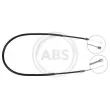 A.B.S. K11016 - Tirette à câble, frein de stationnement