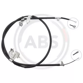 Tirette à câble, frein de stationnement A.B.S. OEM 36531EB600