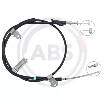 Tirette à câble, frein de stationnement A.B.S. K13228 pour SUBARU OUTBACK 2.5 - 165cv