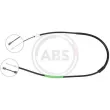 Tirette à câble, frein de stationnement A.B.S. [K13418]