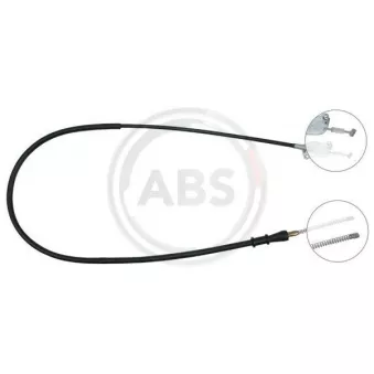 Tirette à câble, frein de stationnement A.B.S. K13468 pour DAIHATSU APPLAUSE 1.6 16V - 90cv